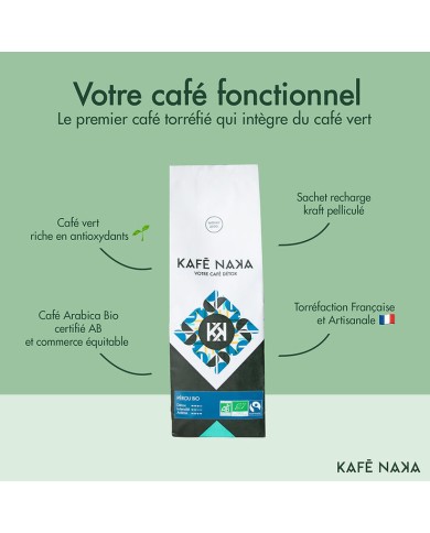 KAFE NAKA - Pérou BIO Équitable, Sachet x250gr moulu