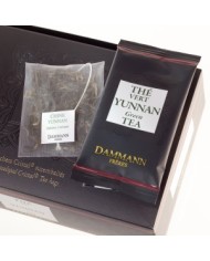 Thé cristal Dammann boîte de 24 sachets suremballés Vert Yunnan