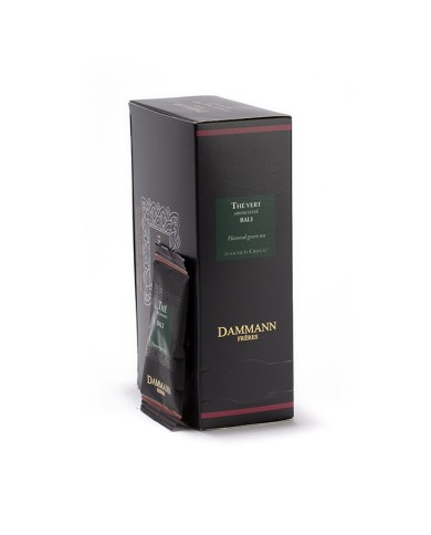 Thé cristal Dammann boîte de 24 sachets suremballés Bali