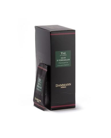 Infusion Cristal Dammann boîte de 24 sachets suremballés Nuit à Versaillles