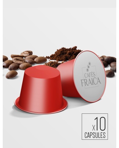 Capsules aluminium compatibles Nespresso® par 10 Café Cesare - 55 gr