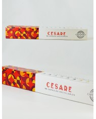 Capsules aluminium compatibles Nespresso® par 10 Café Cesare - 55 gr