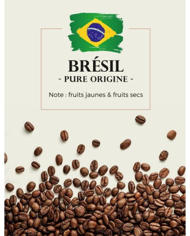 Café Arabica pur Brésil - Grain