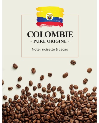 Café Arabica pur Colombie - Grain