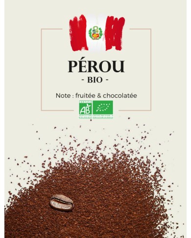 Café Pérou Bio - Moulu